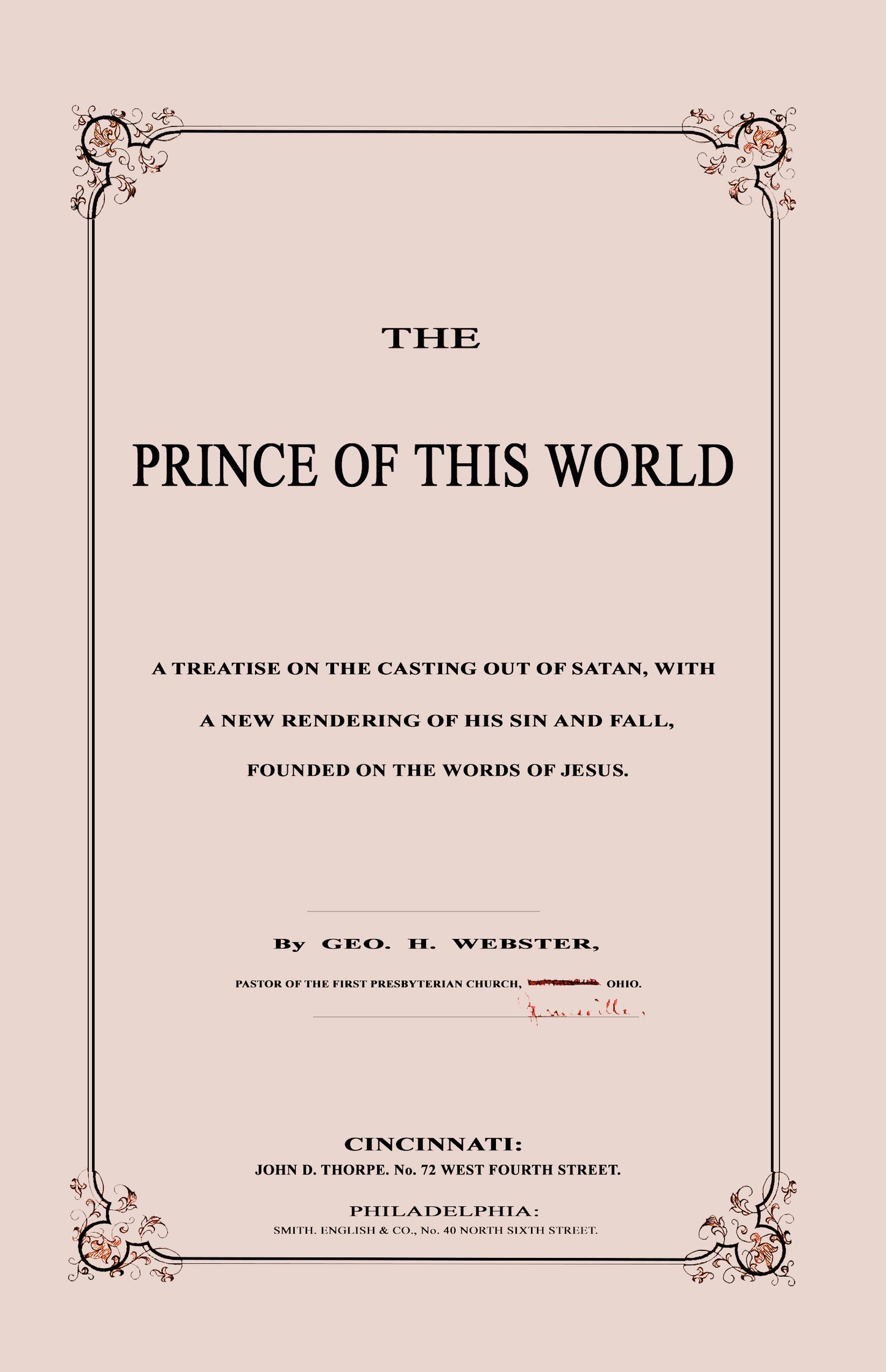 R57 The Prince of this World Original