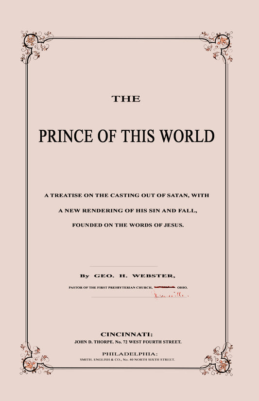 R57 The Prince of this World     Original